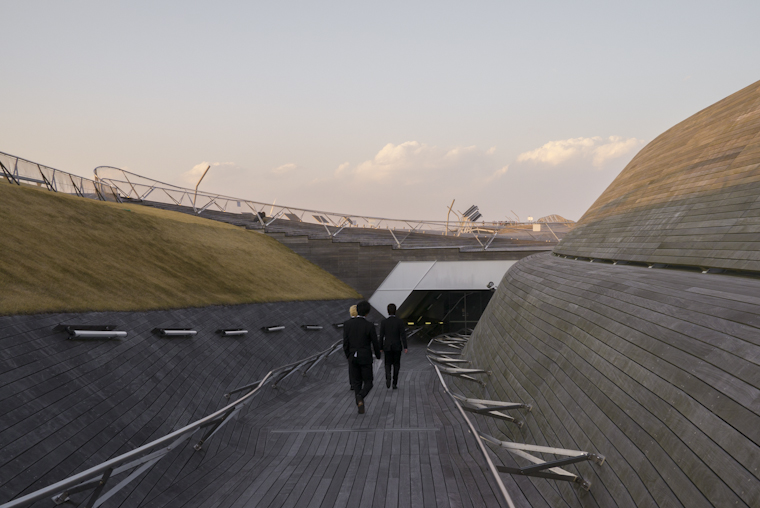 once more into the breach // yokohama port terminal